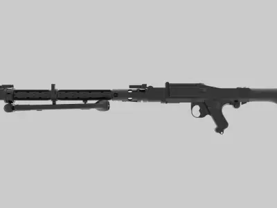 DLT-19 Heavy Blaster Rifle 3D model