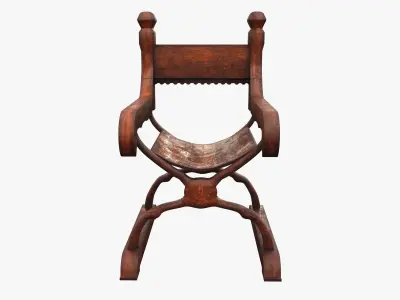 Medieval Rustic  Low-poly 3D model