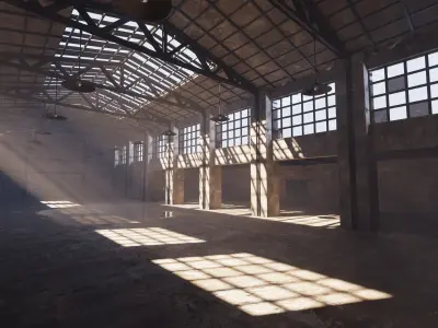 SHC Factory Hall Collection 3D Model Pack