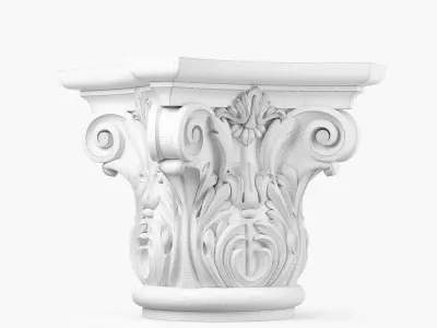 Column Capital 3D model purchase