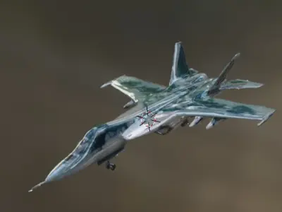 Wrecker Fighter Jet 3D model