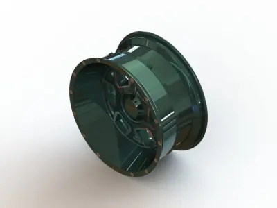 Cast rim MOTO METAL - MO981 3D model