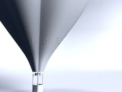 Hot Air Balloon 3D model buy