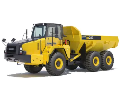 Collection Mining Machines 7 3D Model Pack
