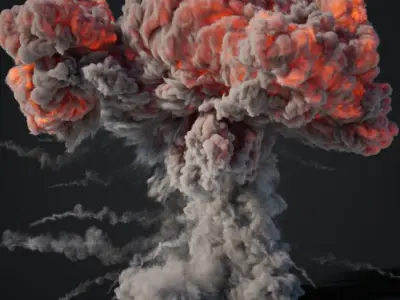 VDB Animated Explosion Pack vol2 Part2