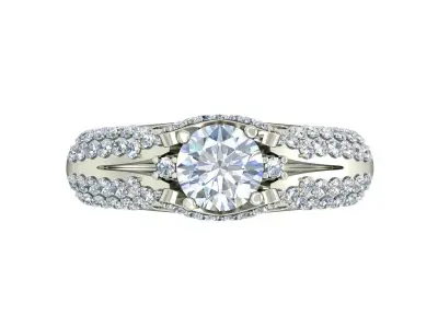Wedding Ring  3D print model 93