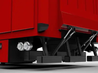 Schlingmann VARUS Castra Back Construction 3D model