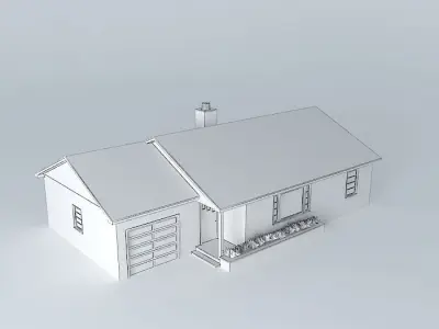 Working Class House Free 3D model