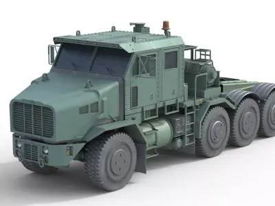 Oshkosh HET A1 Low-poly 3D model