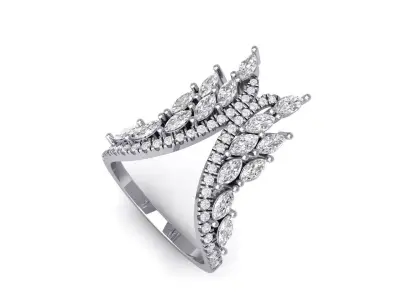 Wedding Ring  3D print model 217