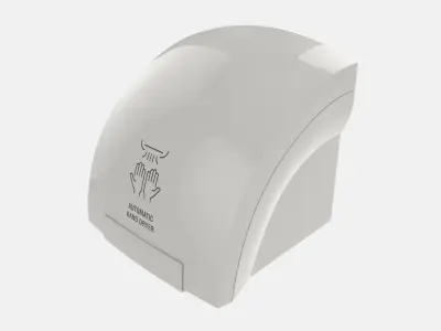 Automatic Air Hand Dryer 3D model