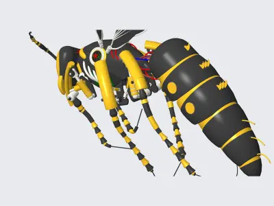 Wasp Robotic 3D model