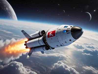 rocket 3d model 3D model
