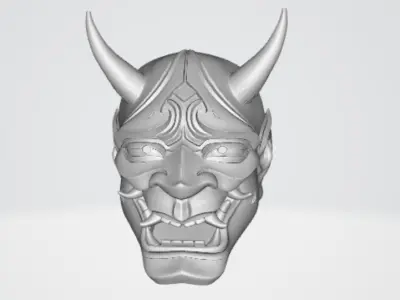 Samurai Mask 7 3D model