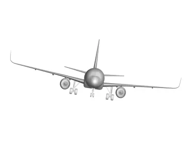 Airbus A320 3D model