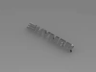 hymer logo 3D model by Sergey