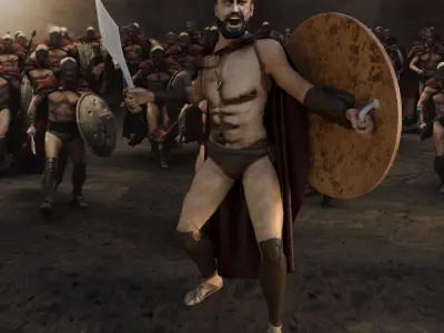 This is Sparta 3D model