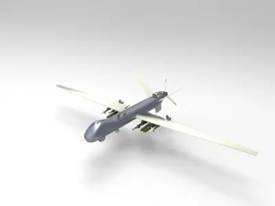 General Atomics MQ-9 Reaper 3D model