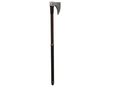 Ax Medieval Low-poly 3D model purchase