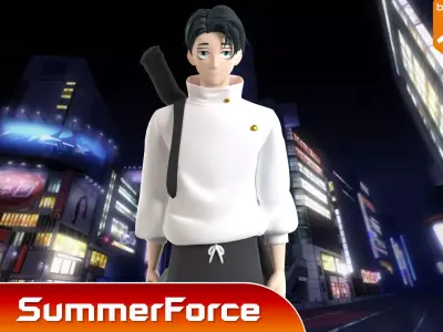 Yuta Okkotsu - Jujutsu Kaisen SS3 3D model