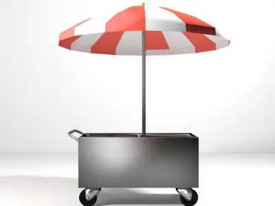 Trade Trolley - Type 1 3D model
