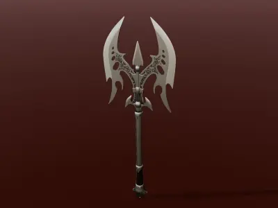 Axe 3D Model Low-poly 3D model buy