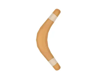 Boomerang - Hand Painted 3D model