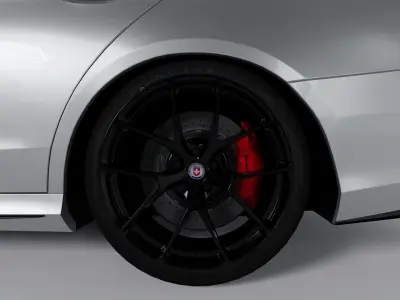 RIM HRE P101 FORGED   Low-poly 3D model