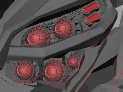 Decepticon 3D model
