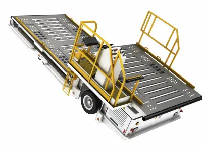 Airport Truck Collection 2 3D model