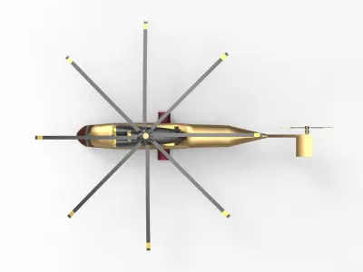 Mil Mi-26 Halo 3D model by Hafcoy