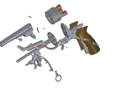 Russian Galand 3D model