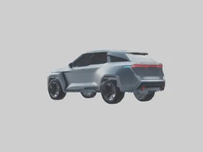 Futuristic Super SUV model 3D model