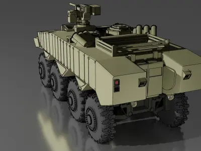 IDF Eitan AFV 3D print model