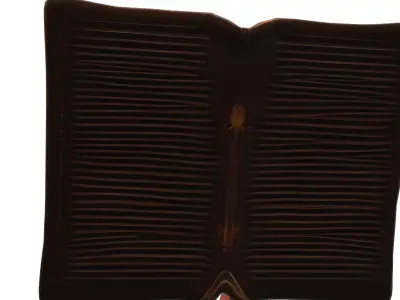 enchanted spellbook game reader Low-poly 3D model