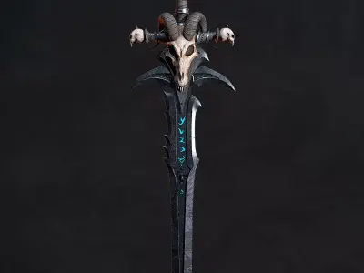 Frostmourne Free 3D model