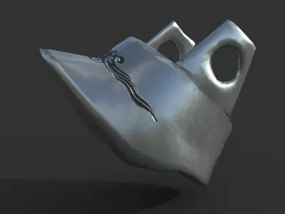 The Axe Kitbash Anf 42 Parts And Tutorial 3D model