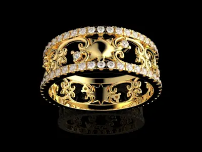 Gold N1361 3D print model