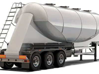 Feldbinder EUT 40 silo 2017 3D model