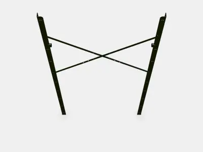BROR Post Low-poly 3D model