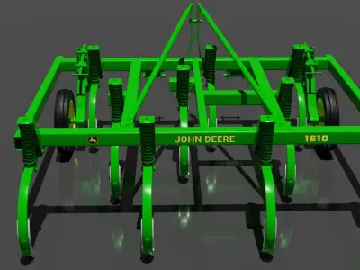 John Deere 1610 Chisel Plow 3D model