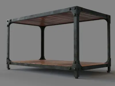 Turlock Coffee Table 3D model
