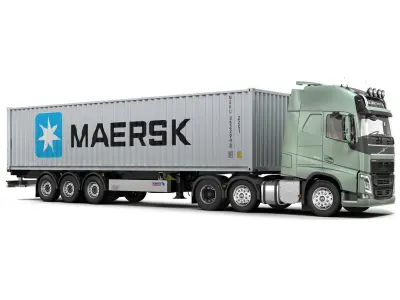  VOLVO FH 2013 container 