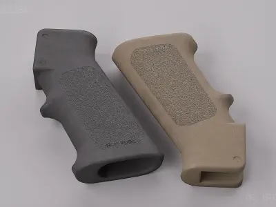 Pistol Grip HIP55 - AAA 3D Asset - Game Ready Low-poly 3D model