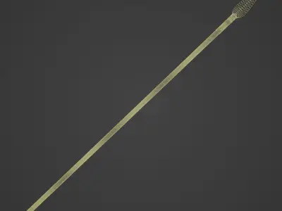 Spear Weapon Low-poly 3D model