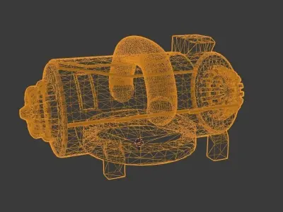 Laboratory Machine A - Extractor Free 3D model