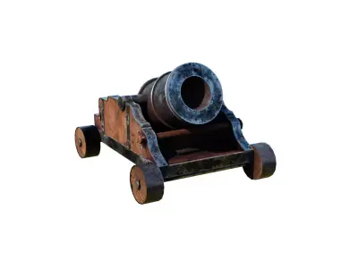 Old Mortar Free low-poly 3D model