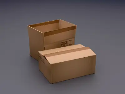 Industrial Environment Clutter Pack - Game Props Low-poly 3D model