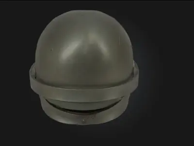 Battle Helmet  Protection with Historical Valor 3D model