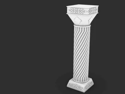 column 3D model purchase